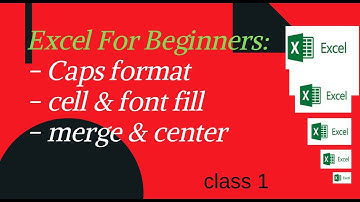 HOW TO USE MS EXCEL TO PREPARE BOQ