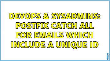 DevOps & SysAdmins: Postfix catch all for emails which include a unique id (2 Solutions!!)