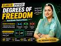Degrees of Freedom  Class XI Physics Kinetic theory of gases