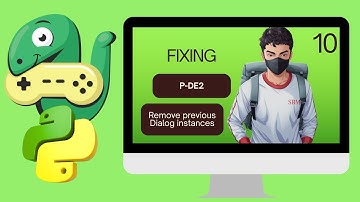 FIX DIALOG errors | ARCADE Python | PED 2 | 10 | #ingesrm #university #python
