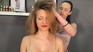 ASMR Thai Massage & Stretching for Full Body Relaxation