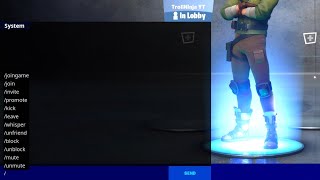 Unlock COMMANDS In Fortnite! */join ninja*