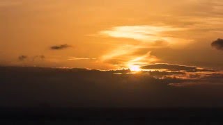 Sunrise over Sea Phuket Thailand Time Lapse 4K