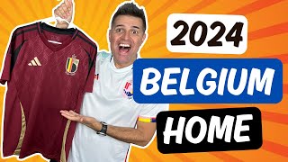2024 UEFA EURO KIT 🇧🇪 Adidas 2024 Belgium Home Shirt Review