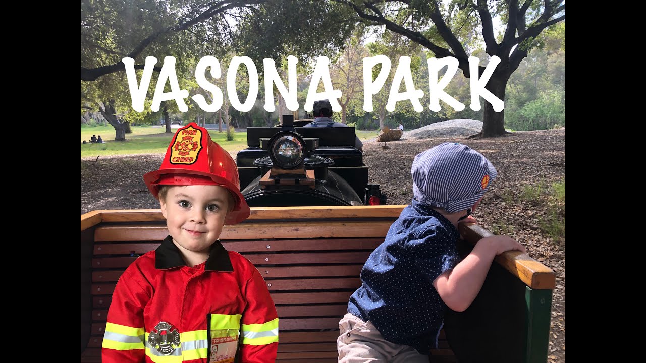 VASONA PARK LOS GATOS TRAIN RIDE! YouTube