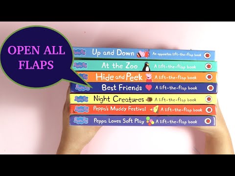 Peppa Pig : Best Friends  | A  Lift-the-Flap Board Book | English Board Books for Kids
