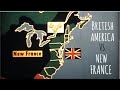 French and Indian War:  British America vs. New France - (1754–1763)