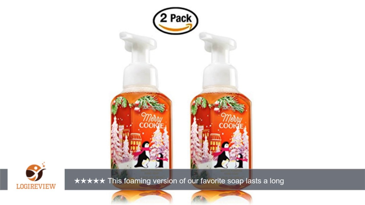 Bath & Body Works Merry Cookie Hand Soap Pack of 2 Merry Cookie