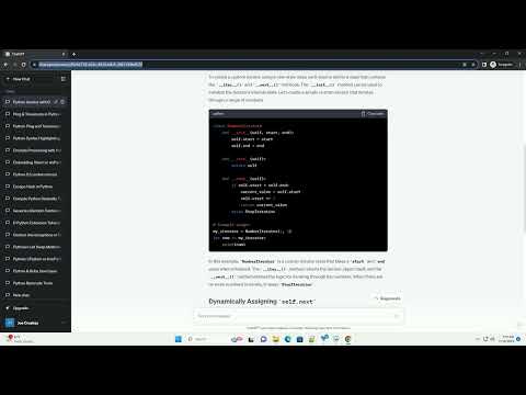 Python iterators how to dynamically assign self next within a new style class