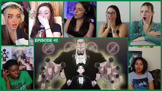 GIRLS REACT Phantom Troupe kills Everyone at Auction House HxH Ep 43 Girl Reaction Mashup