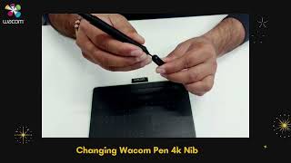 How to Change Wacom Pen 4k Nibs