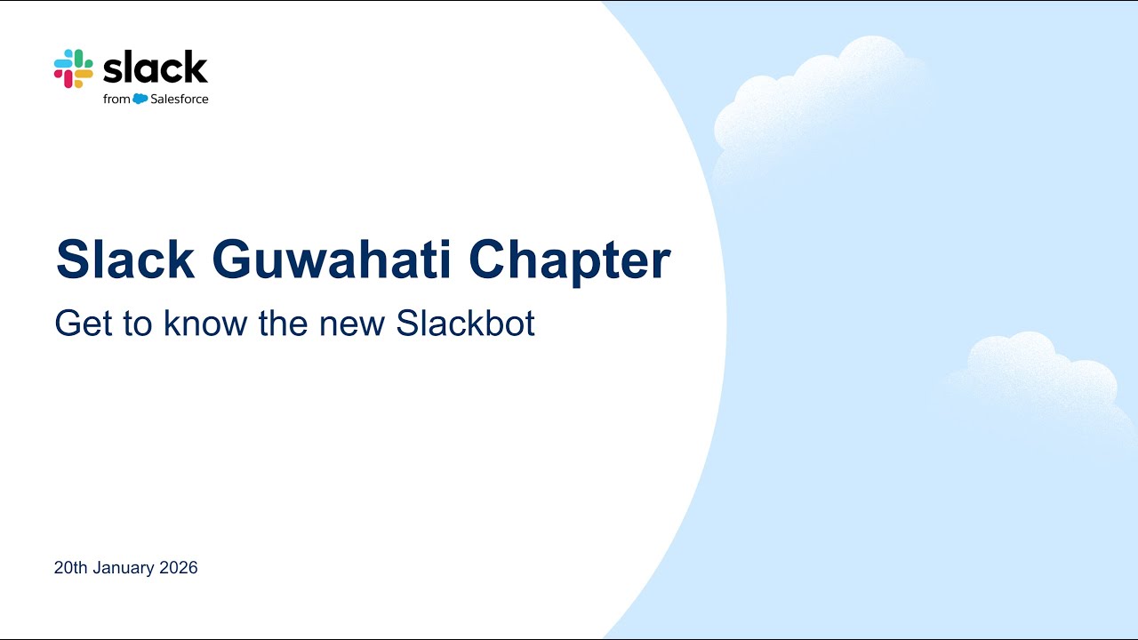 Get to know the new Slackbot: Guwahati Slack Meetup