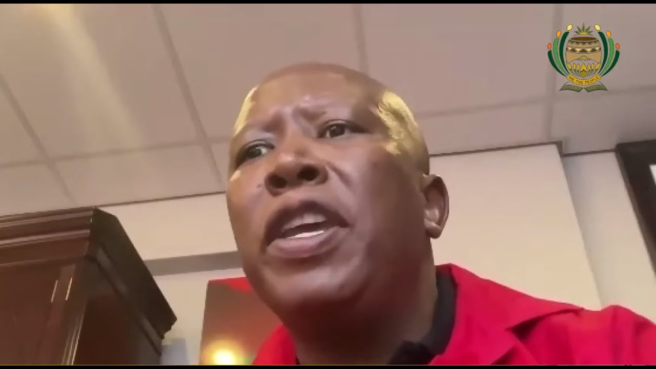 Julius Malema: We will deal with Apartheid & Corruption.