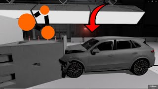 PORSCHE CAYENNE - CRASH TEST BEAMNG screenshot 1