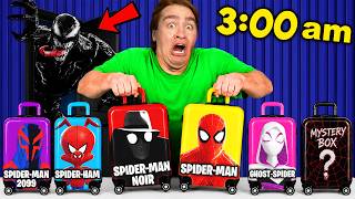 DO NOT OPEN SPIDER-MAN MULTIVERSE SUITCASES AT 3AM!