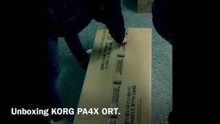 Unboxing Korg Pa4X Oriental ... Peshawa Saz