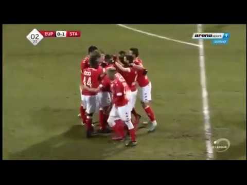 Eupen 0 1  Standard liege    Belgium  Belfodil I. Goal Jupiler league 26 01 2017