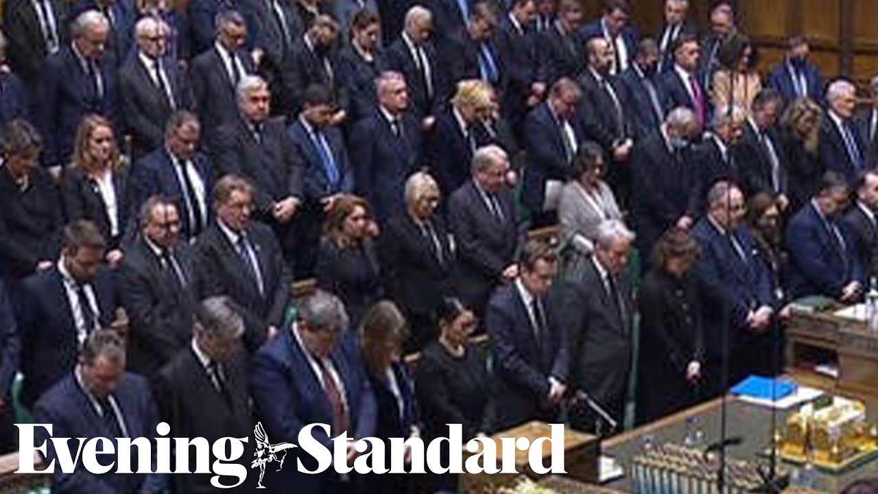Sombre House of Commons observes minute’s silence in memory of Sir David Amess