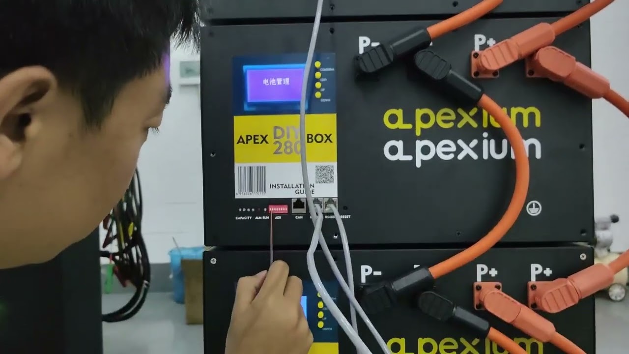 How to parallel Apexium battery pack?