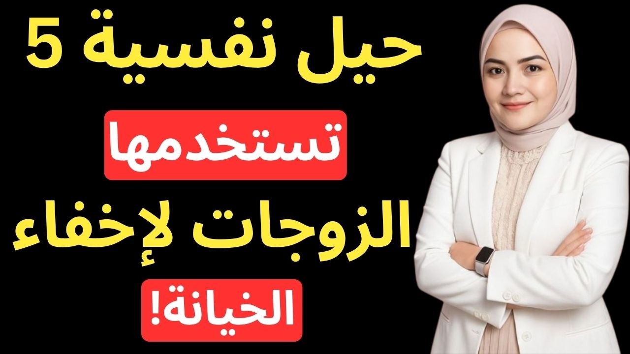 5 حيل نفسية تستخدمها الزوجات لإخفاء الخيانة