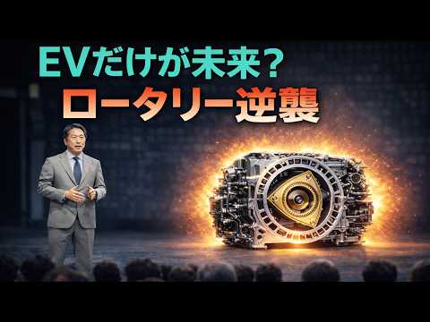 マツダCEOが衝撃発言：新型ロータリー登場、EVに完全勝利！誰も予想しなかった逆転劇！