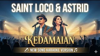 SAINT LOCO & ASTRID Kedamaian new song  KARAOKE VERSION
