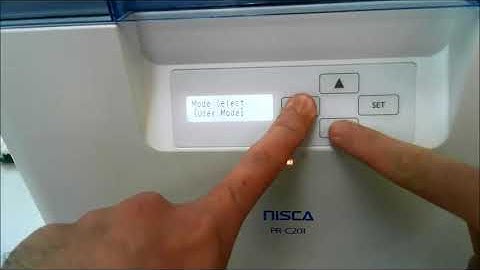 NiSCA PR C201 Auto adjustment