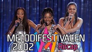 Melodifestivalen 2002 – Recap