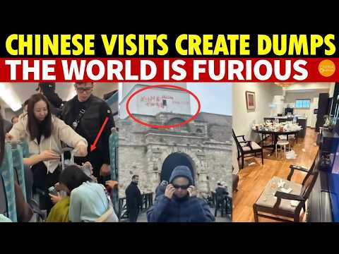 Places Visited by Chinese Tourists Turn Into Dumps, the World Is Furious