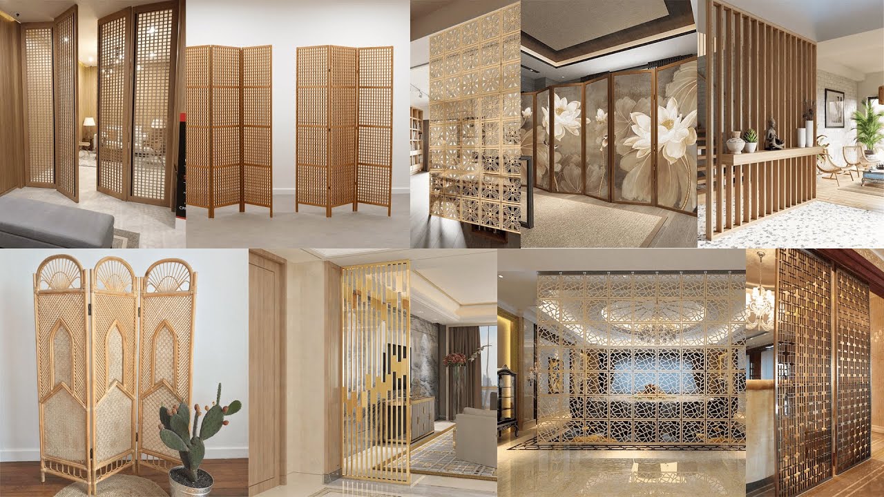 Путешествие по миру: красивые деревянные перегородки для комнат