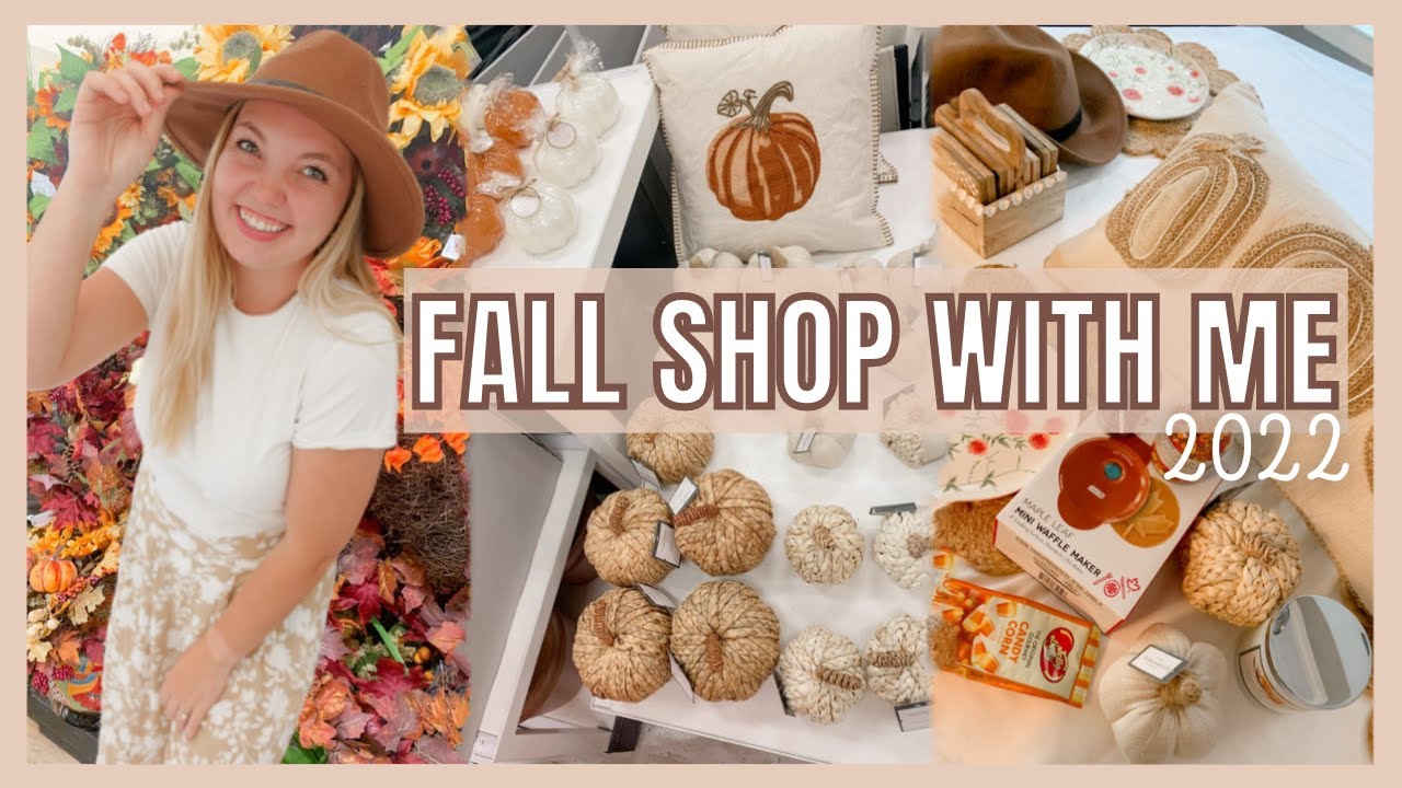 FALL DECOR SHOP WITH ME 2022 FALL at Target, Home Goods, Kirklands
