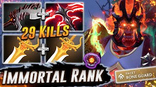 Wraith King 29 Kills Immortal Rank - Dota 2 Highlights & Guides Tv