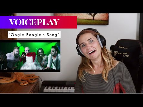 VoicePlay "Oogie Boogie's Song" REACTION & ANALYSIS by Vocal Coach/Opera Singer