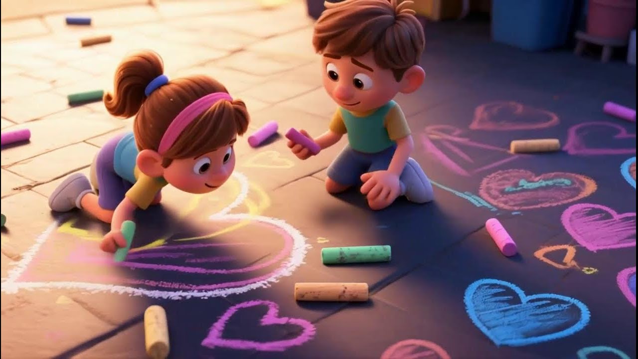 🌈 Magia colorida com a Luiza | 🐻 Canção de abraços