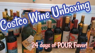 Around the World in 24 Wines-Costco Advent Calendar Unboxing