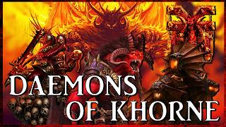 DAEMONS OF KHORNE - Bloodthirsty Devils | Warhammer 40k Lore screenshot 4