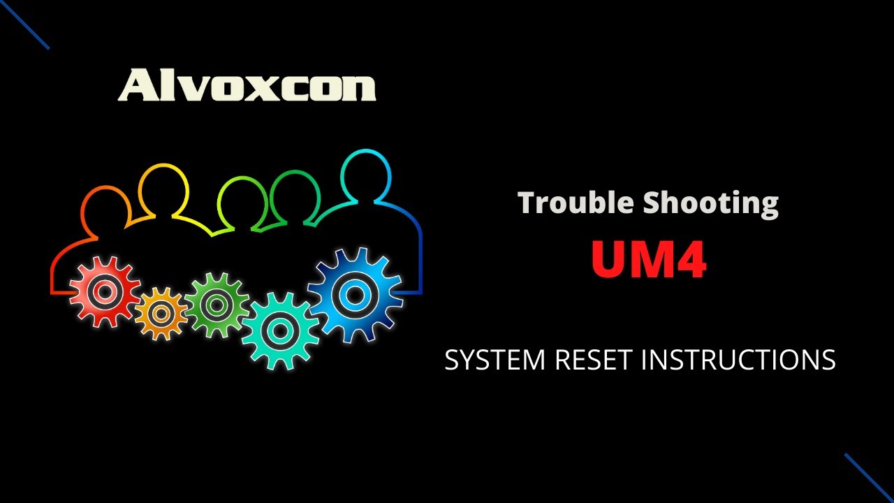 Reset instruction for Alvoxcon UM420PRO