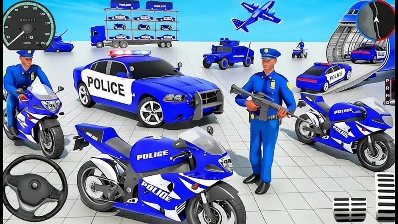 Police Car Chase Driving - City Cop Gameplay ( Android ) #2