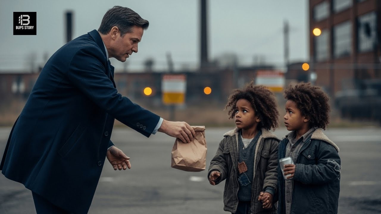 A Billionaire Helps a Black Girl and Her Twin Brother in the Slums—The Truth That Breaks Him...