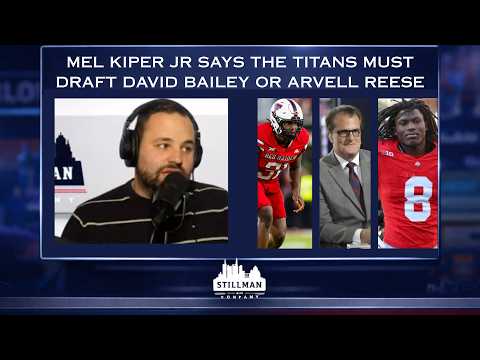 Mel Kiper Says Titans NEED David Bailey at #4… Is He Right?