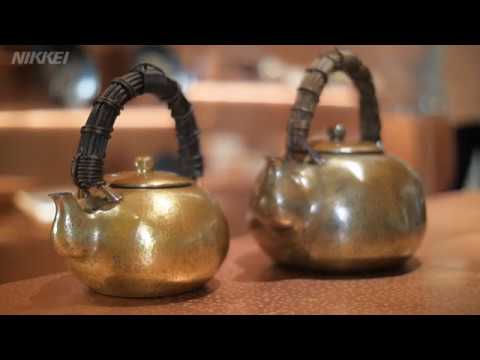 50万円のやかん 訪日客で沸く - YouTube