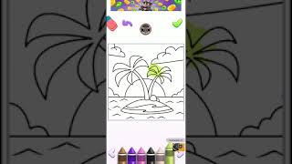 Talking tom 2 how to colour in island screenshot 4