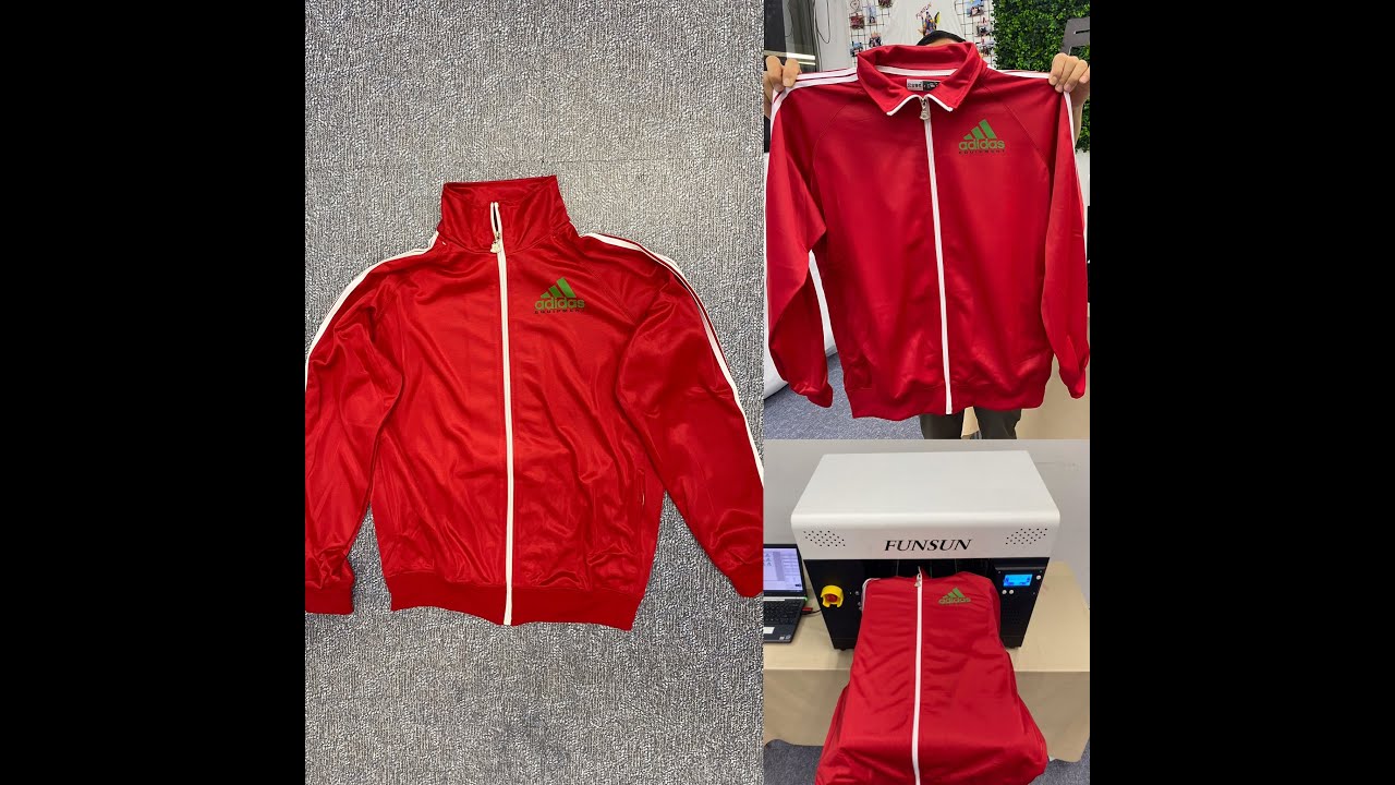 Transfer Pattern to Sportswear by FUNSUN DTG Printer With New Digital Textile Technology