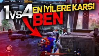 Pubg Mobil Ambar 40 Ki̇ll 1 Vs 4 Attım Sonuna Kadar Izleyin Bot Gi̇bi̇ Gi̇yi̇ndi̇m
