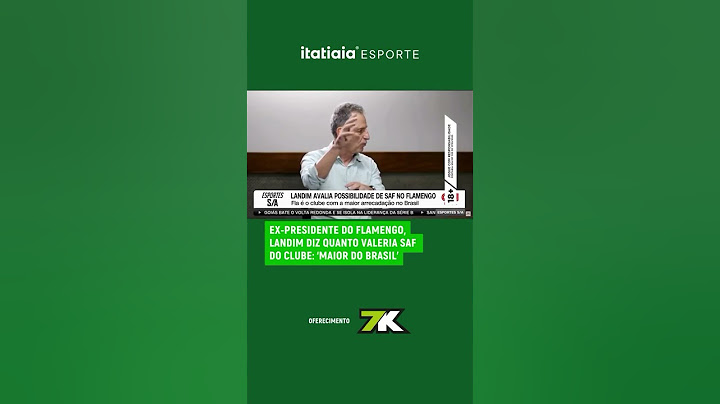 EX-PRESIDENTE DO FLAMENGO, RODOLFO LANDIM, FALA SOBRE VALOR DE UMA POSSÍVEL SAF DO CLUBE