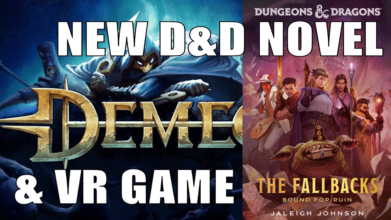 D&D News D&D VR Game & NEW D&D Novel! Nerd Immersion YouTube