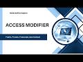 Memahami Access Modifier dalam OOP Java | Public, Private, Protected &amp; Default