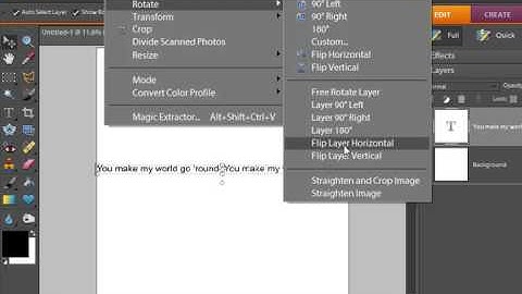Digital Scrapbooking - Creating Circle Text in Photoshop Elements