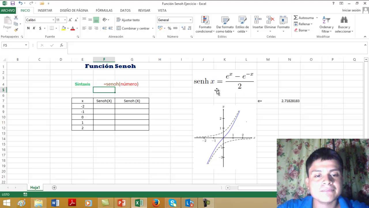 Funciones de Excel – Trigonometría