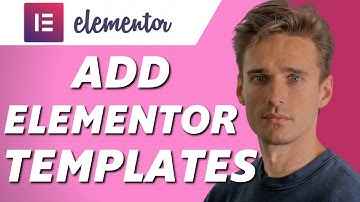 How to Add Elementor Template on Wordpress! (Easy 2025)